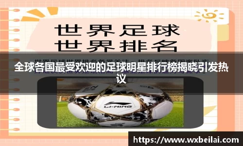 全球各国最受欢迎的足球明星排行榜揭晓引发热议